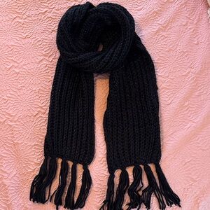 Style & Co. Black Knit Scarf